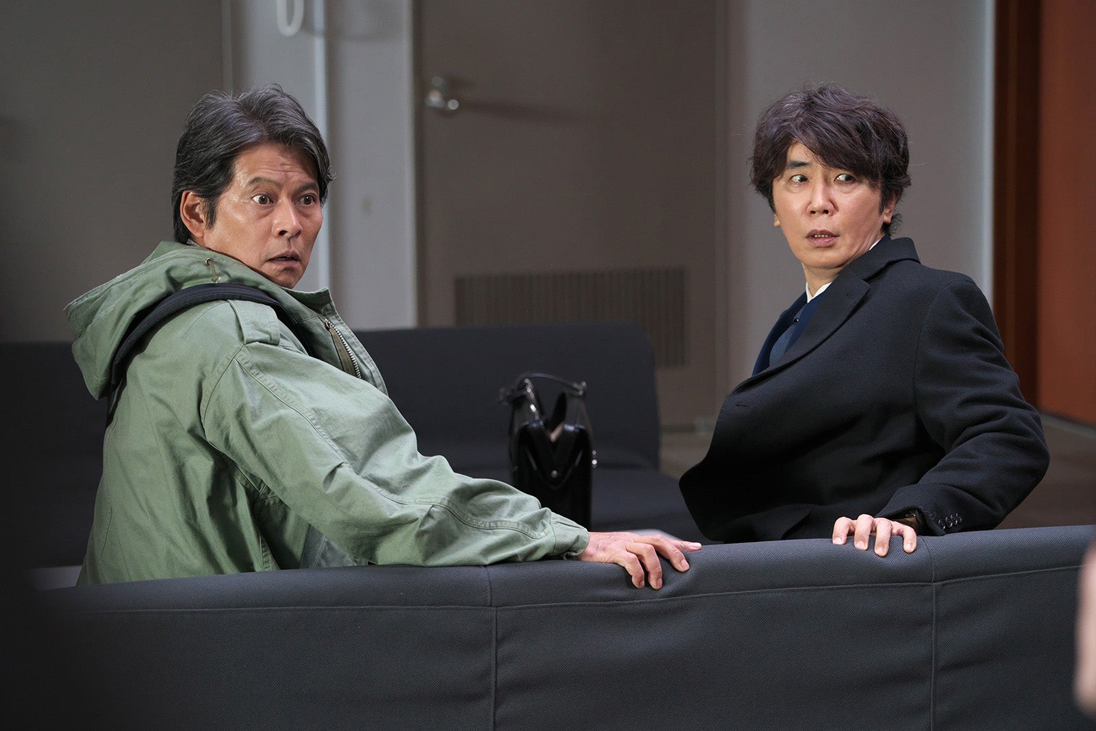 織田裕二、ユースケ・サンタマリア『踊る大捜査線 N.E.W. メトロポリスを駆け抜けろ！』（C）2026 フジテレビジョン BS フジ ビー・エー・シー