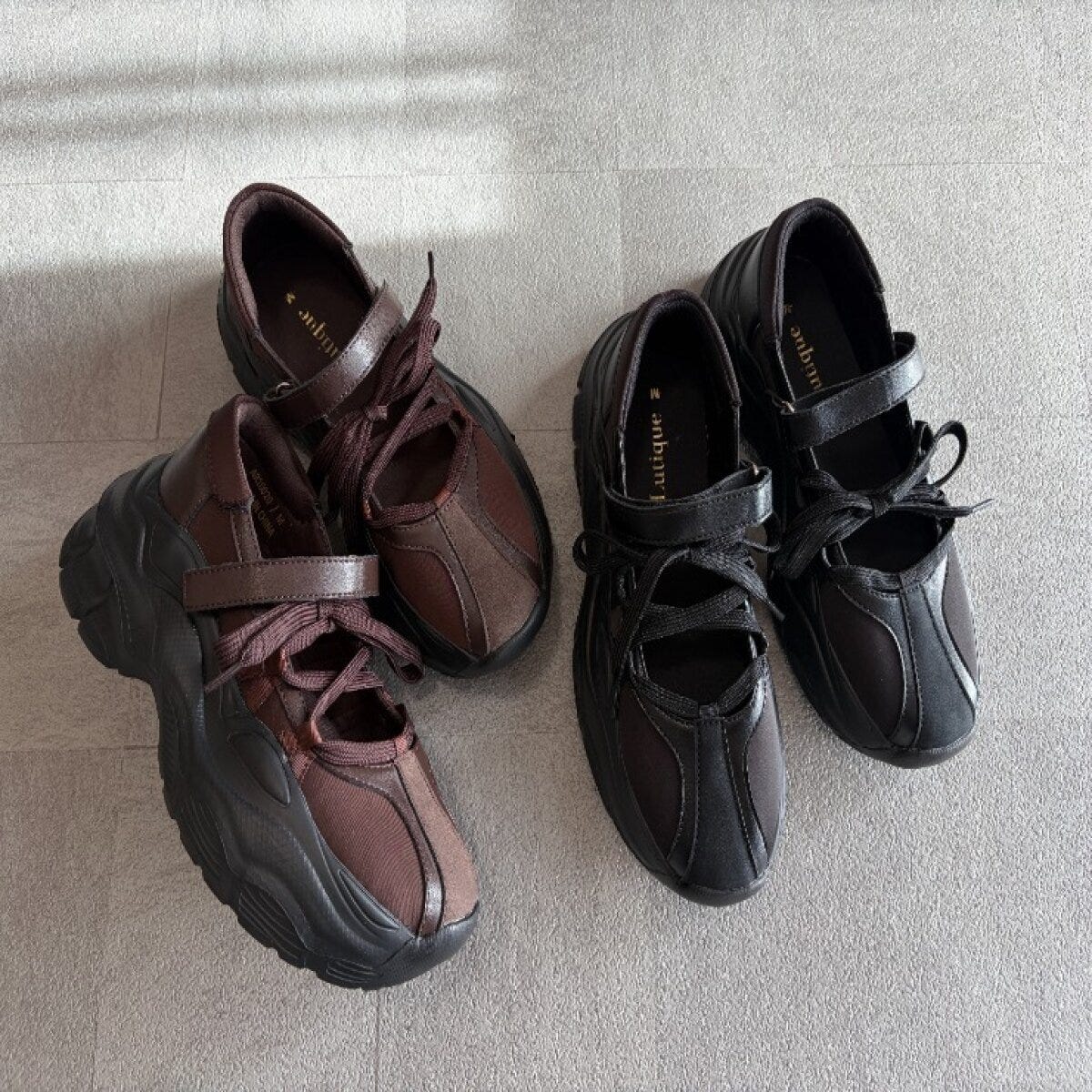 2026春しまむらレディースコラボレースアップスニーカー