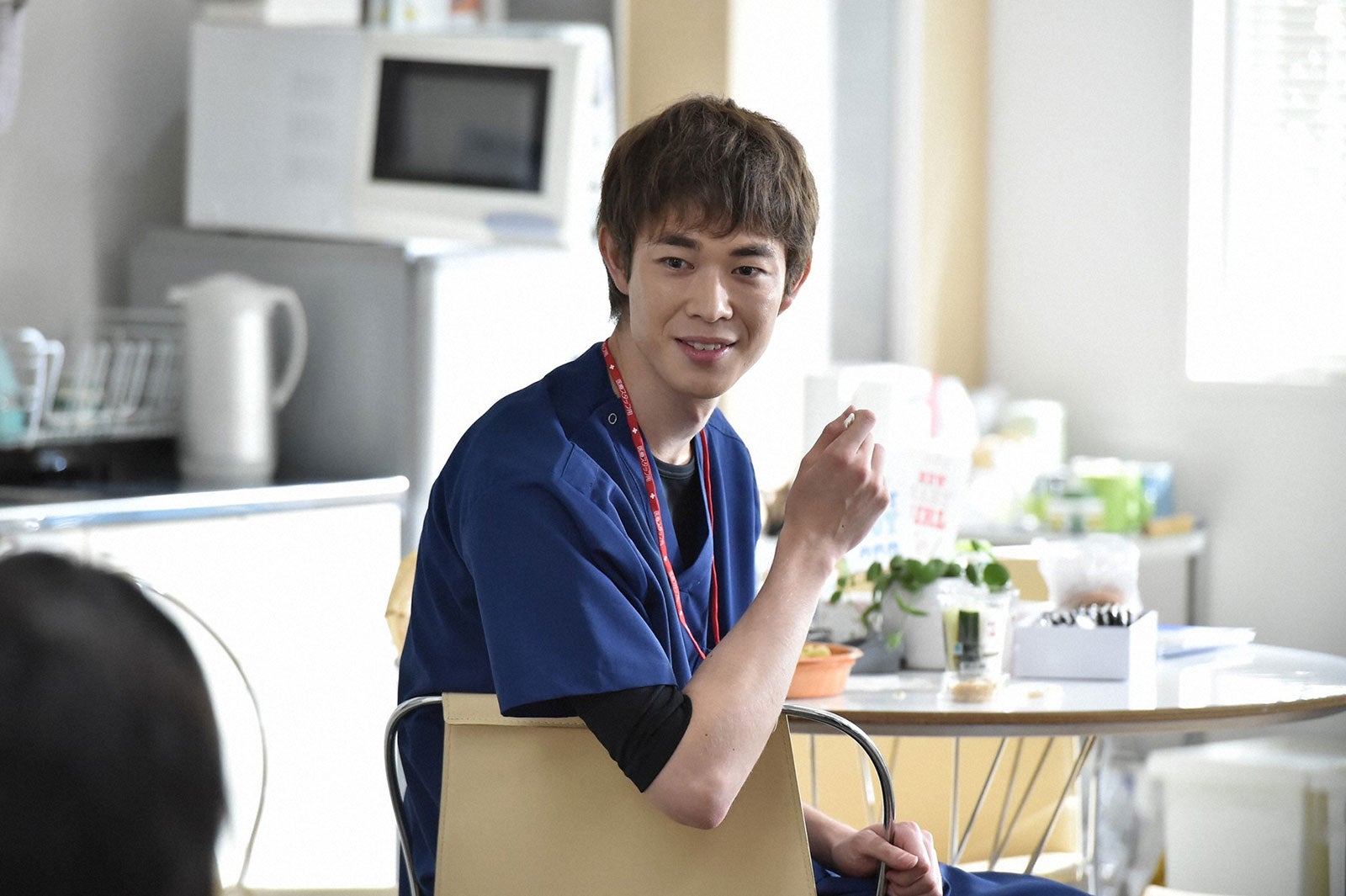 宮沢氷魚／「コウノドリ」第3話より（画像提供：TBS）