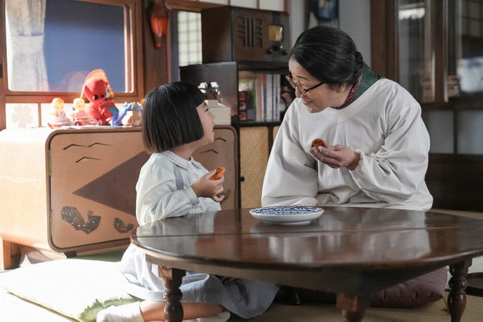 小野美音、木野花「ブギウギ」第102話(C)NHK