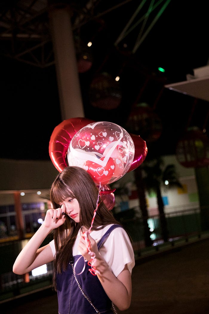 涙を流す生見愛瑠「太陽とオオカミくんには騙されない」(C)AbemaTV