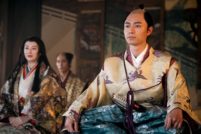 北川景子、作間龍斗「どうする家康」第45話より(C)NHK