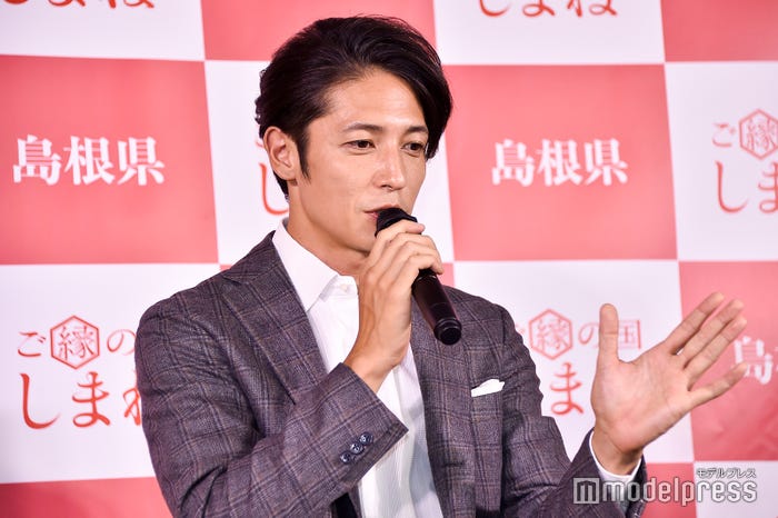 この日は指輪なし/玉木宏(C)モデルプレス