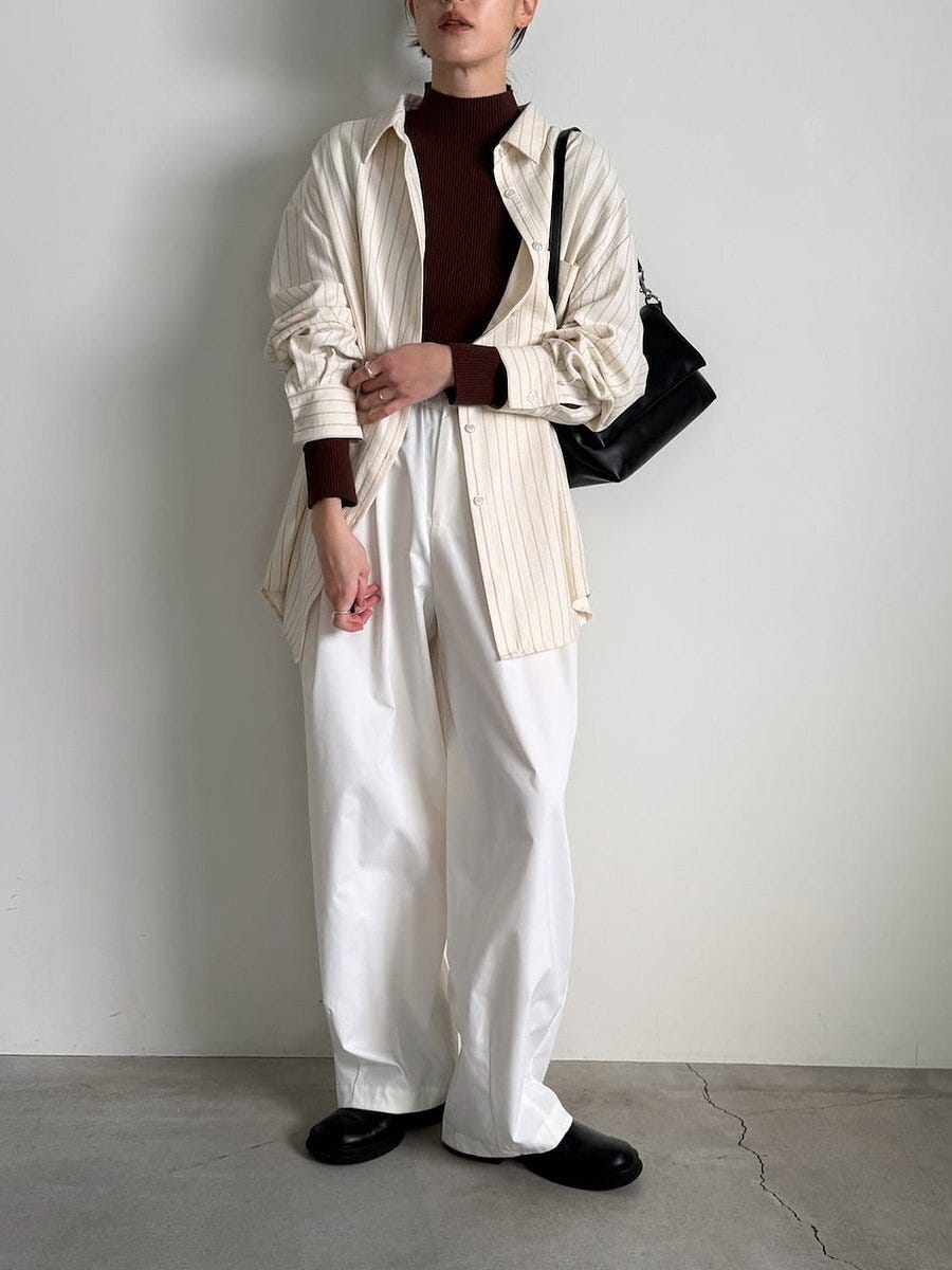 白パンツのコーデ5