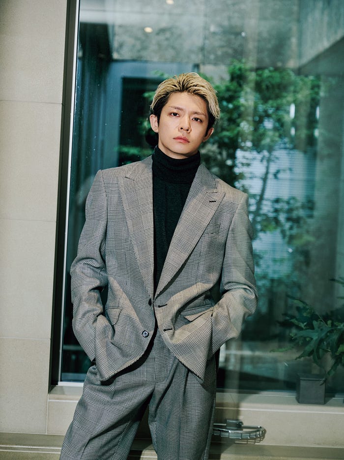 岸優太/Photos:Genki Nishikawa/Styling:Yuji Yasumoto/Hair&Makeup:Natsumi Terasaki/ Interview : Hazuki Nagamine/Edit&Text:Hisako Yamazaki