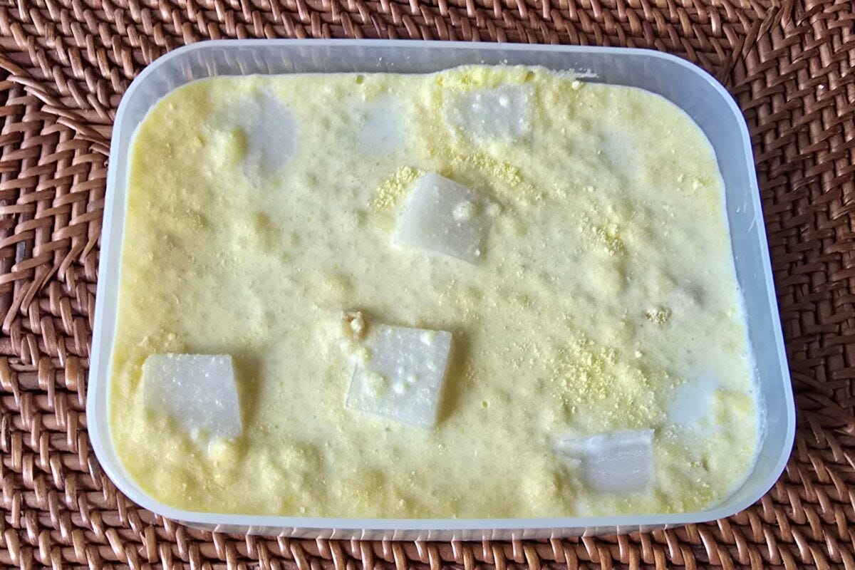 コーンスープでとろける餅・餅