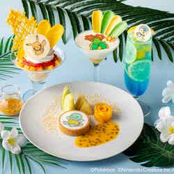 グランド ハイアット 東京、ポケモン着想コラボメニュー “フシギダネ”バーガーや“ピカチュウ”パフェなど