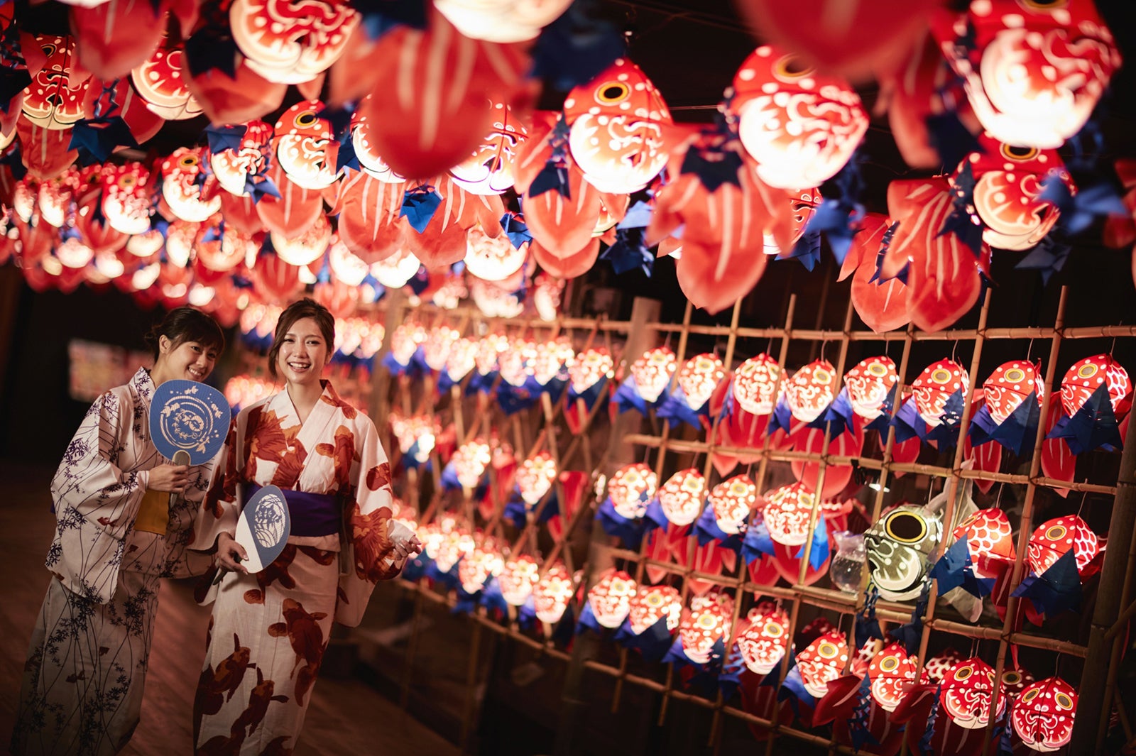 金魚ねぷた灯篭回廊／画像提供：星野リゾート