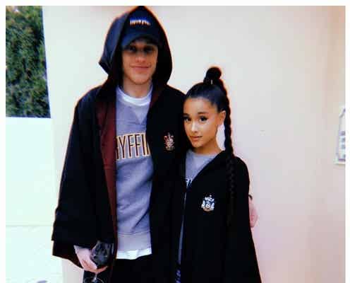 アリアナ・グランデと交際報道のピート・デヴィッドソン「ハリポタ」コスで2ショット初公開