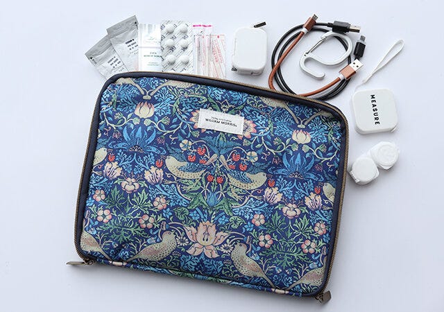 ウィリアム・モリス 収納ポーチ ムック本 ムック 付録 人気 おすすめ オススメ 宝島社 宝島 レビュー 便利 優秀 当たり 最高 2023 ウィリアム・モリス 収納ポーチ ウィリアムモリス WILLIAM