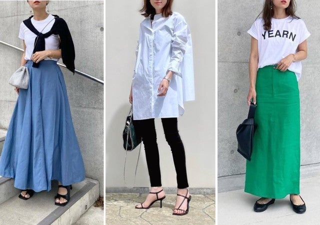 アラサー女子必見 シンプルだけど上品見えする おしゃれさんの 夏コーデ モデルプレス