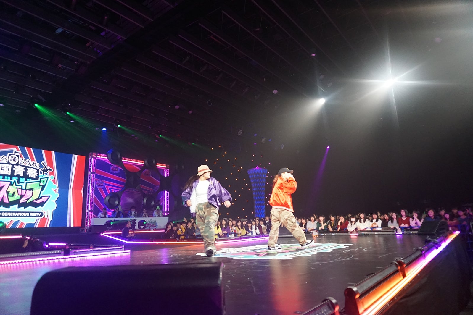 「全国青春ダンスカップ Vol.2」決勝大会より（画像提供：AbemaTV）