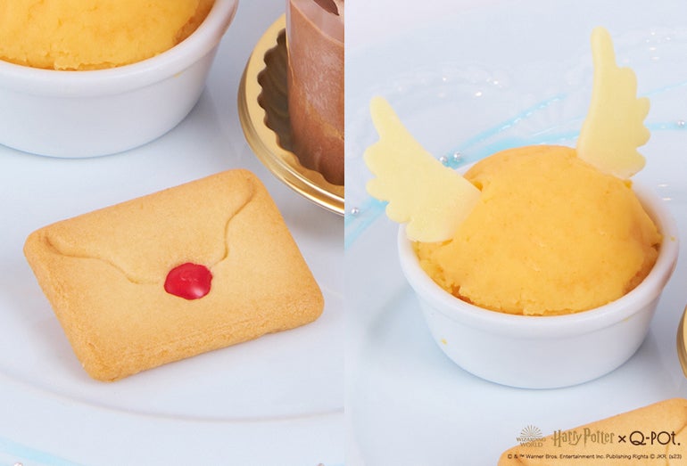 ハリー・ポッター」×Q-pot．初のコラボメニュー、4寮ソーダや