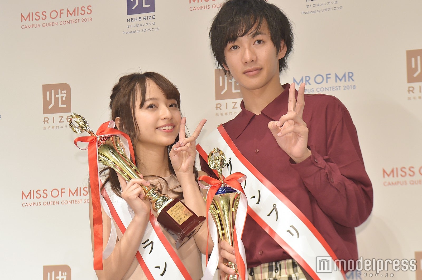 水澤崚さん、黒口那津さん （C）モデルプレス