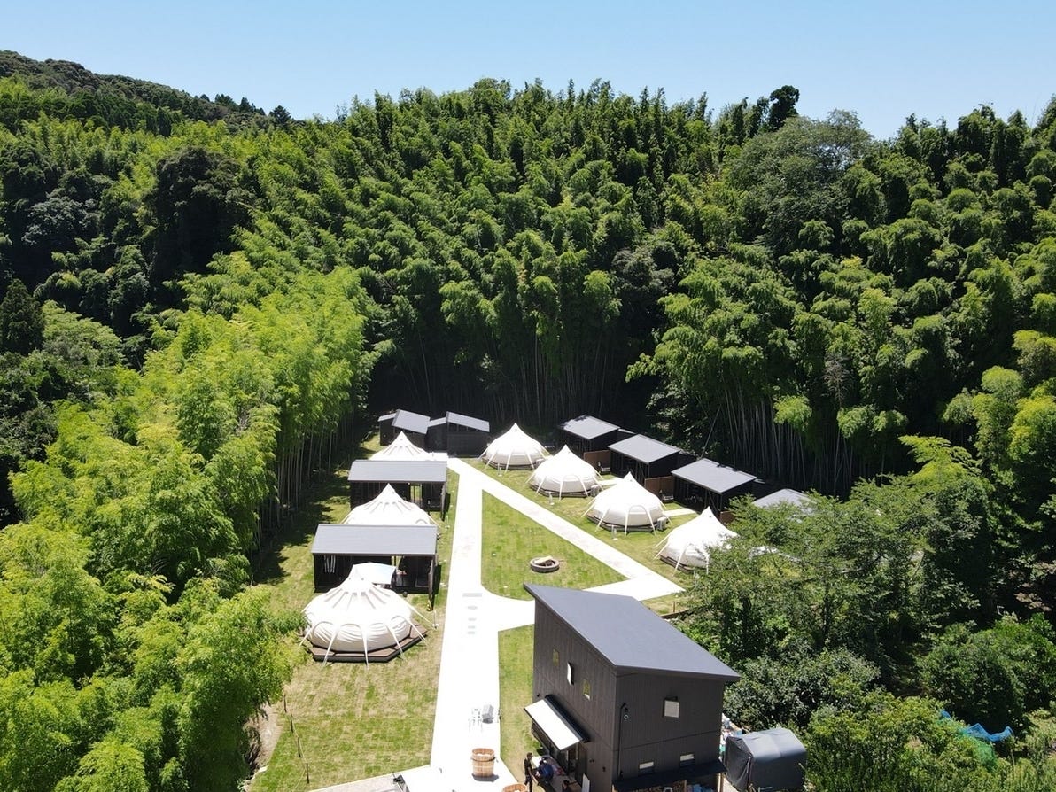 千葉にサウナ併設グランピング「NAGU KATSUURA」大自然の中で“ととのう”リフレッシュ旅