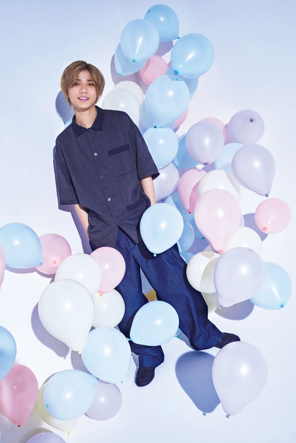 King ＆ Prince永瀬廉「新・信長公記」撮影秘話語る　キュートな姿で「ヤンマガ」初登場