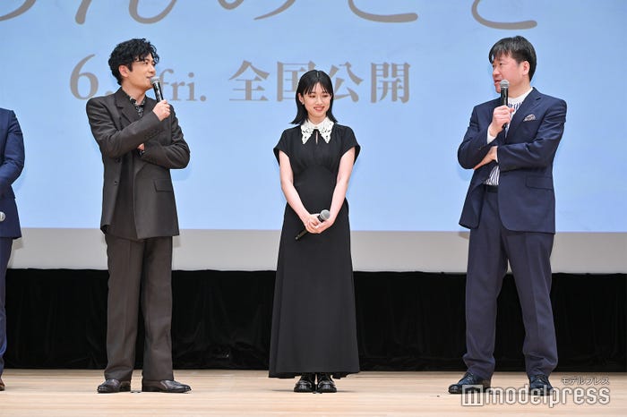 稲垣吾郎、河合優実、佐藤二朗(C)モデルプレス