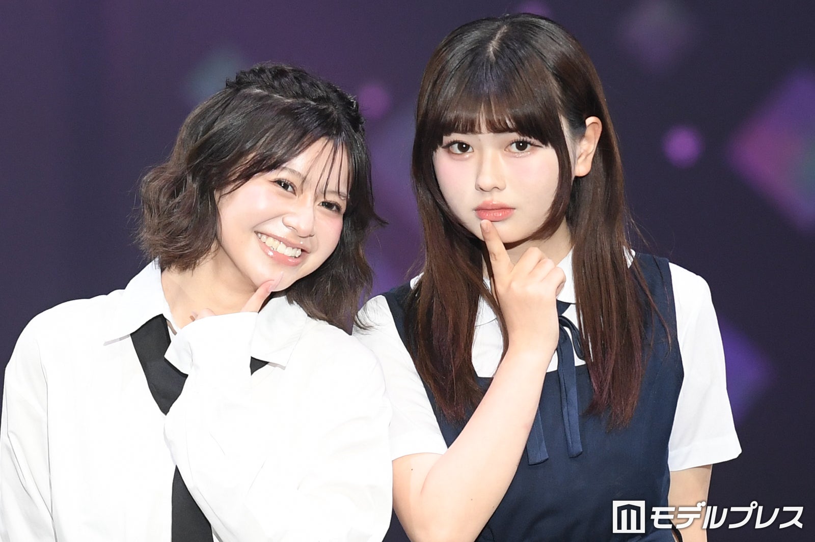 「今日好き」おひなさま（長浜広奈）＆米澤りあがペアランウェイ キュートな“お揃いポーズ”に歓声【サツコレ2026S/S】