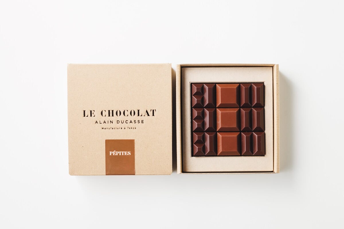 ル・ショコラ・アラン・デュカス/コフレ・ぺピット/9個入/4536円(税込) Photo by Yusuke Kagayama