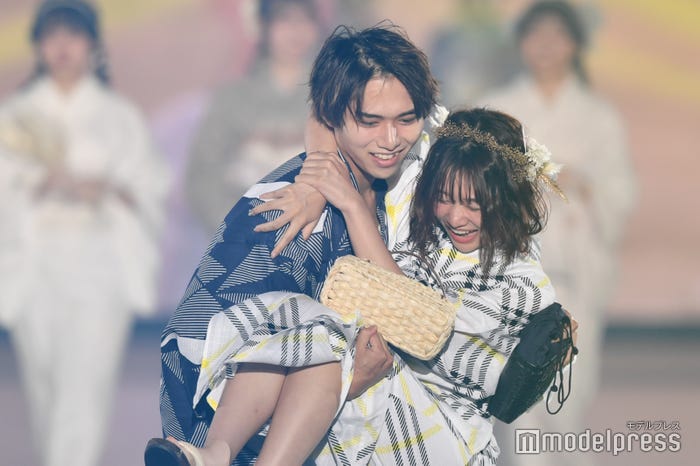 中里真哉斗、上ノ堀結愛 (C)モデルプレス