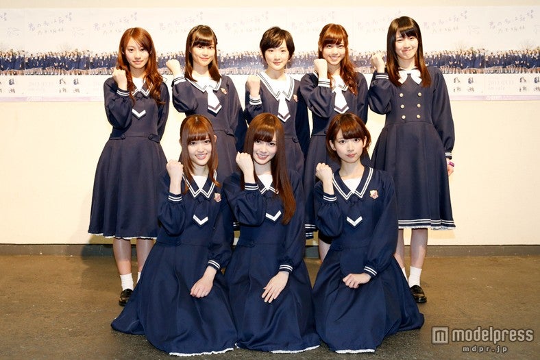 乃木坂46新“八福神”／（前列左から）松村沙友理、白石麻衣、橋本奈々未（後列左から）桜井玲香、生田絵梨花、生駒里奈、西野七瀬、高山一実