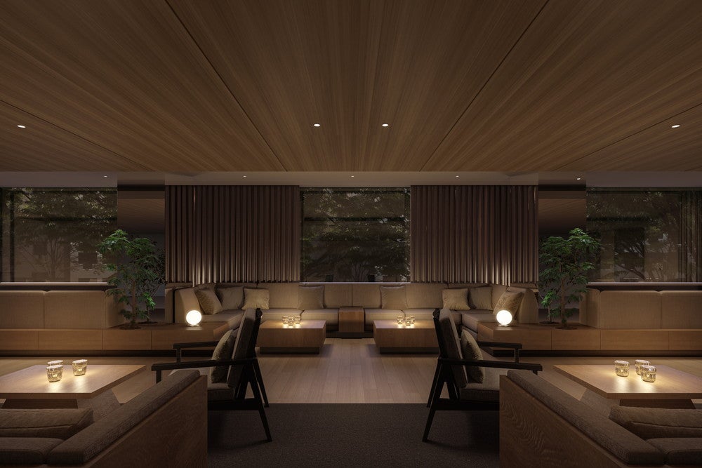 宿泊者用ラウンジ／画像提供：ロイヤルパークホテルズアンドリゾーツ