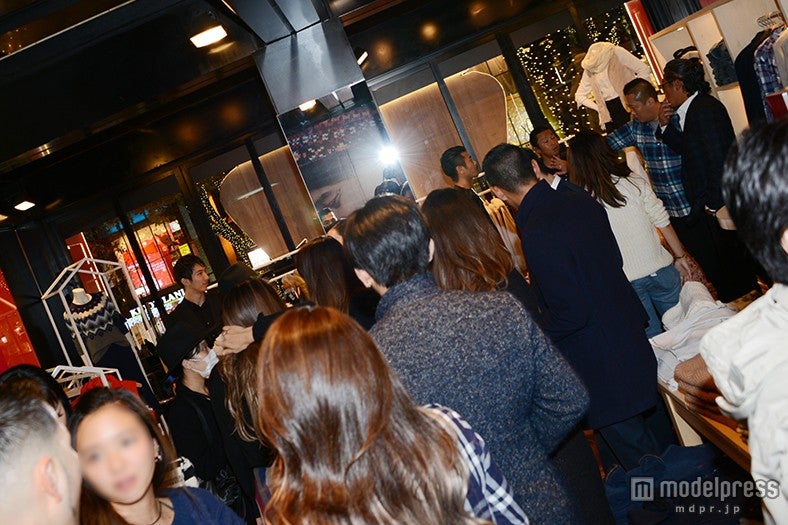 レセプションパーティーの模様