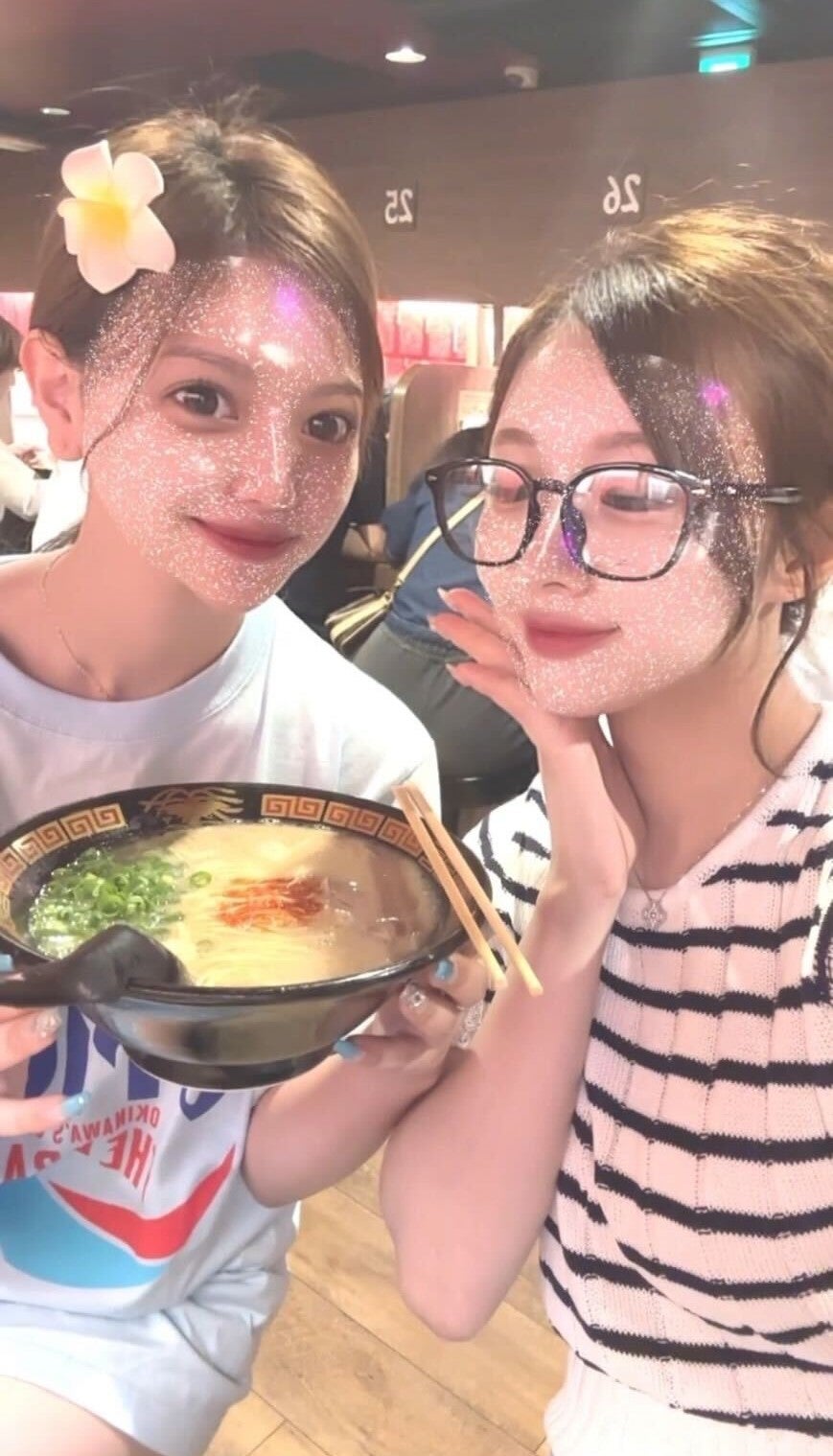 ゆゆ＆JURIの休日ショット（提供写真）