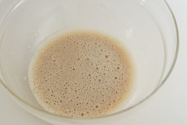 オートミールスコーン　作り方　材料を混ぜる