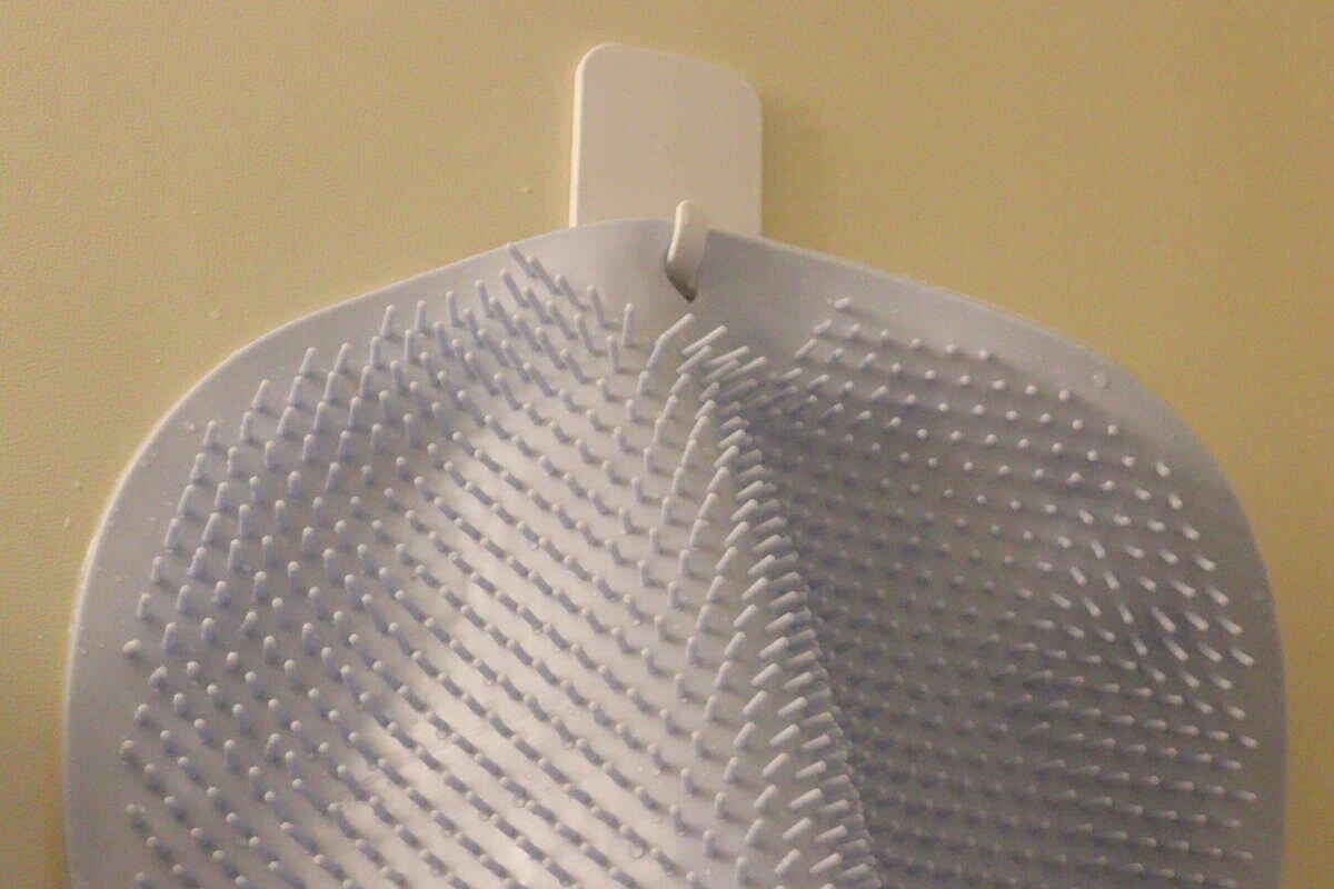 セリア　足裏ブラシマット　フック