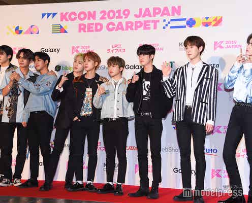 PENTAGON「KCON 2019 JAPAN」レッドカーペットに登場