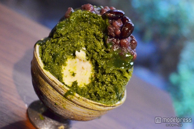 食べ進めると、中から練乳アイスが