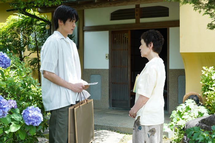 目黒蓮、大竹しのぶ「海のはじまり」第3話より(C)フジテレビ