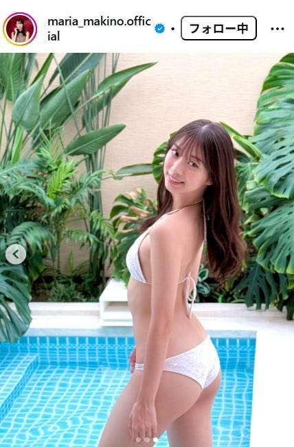 牧野真莉愛Instagramより