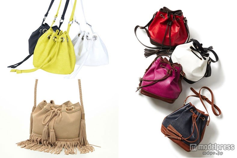 コーデのアクセントに！丸くて可愛い「巾着バッグ」3選