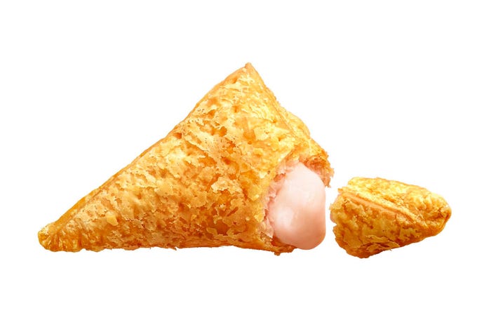 三角ももクリームパイ