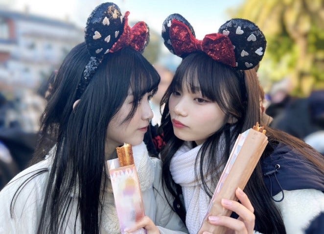 池田瑛紗、岡本姫奈/岡本姫奈公式ブログより