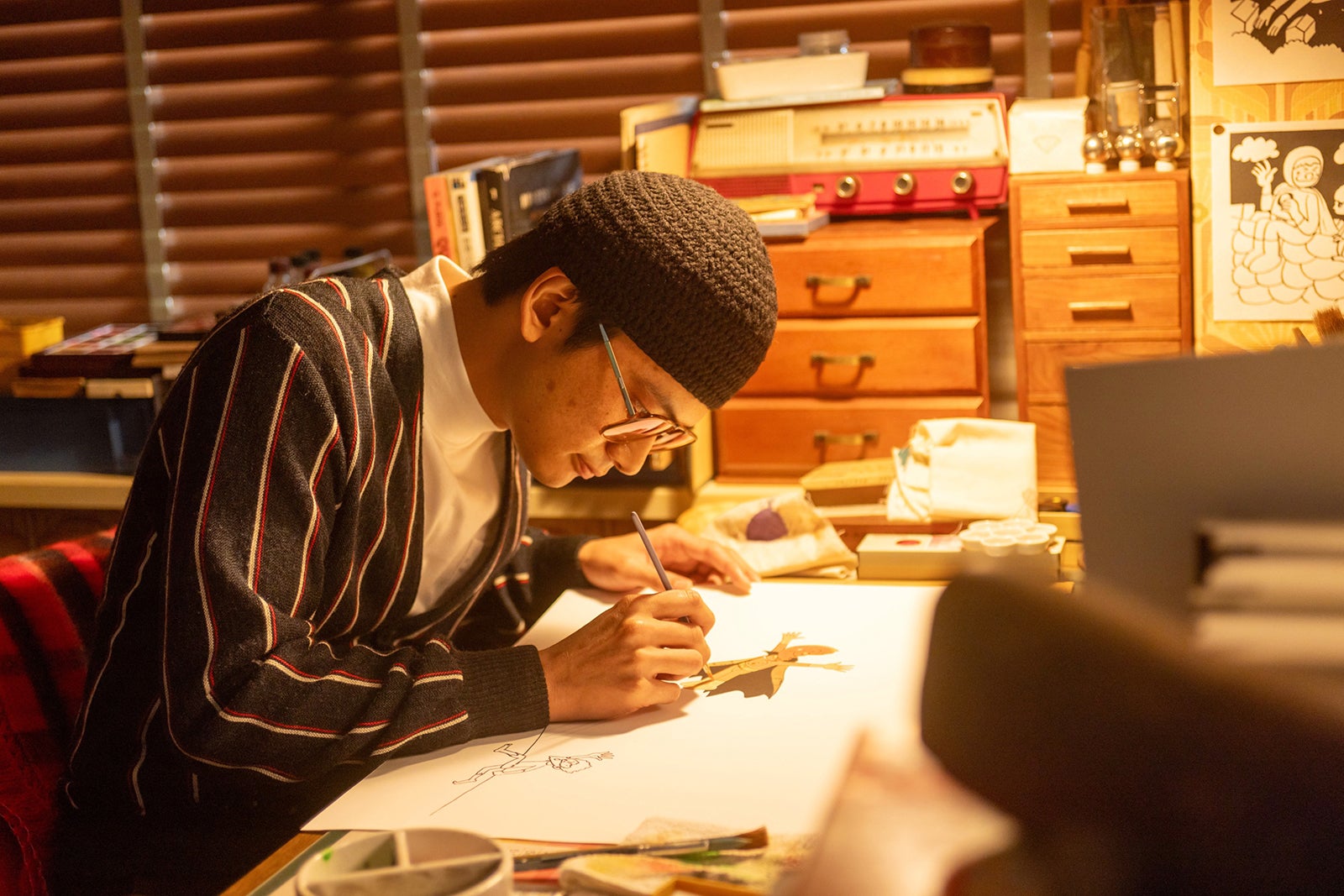 北村匠海「あんぱん」第1話（C）NHK