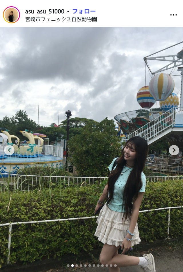 清水あす香Instagramより