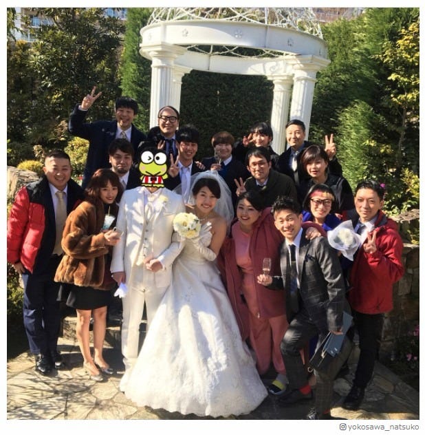 横澤夏子結婚式 渡辺直美 ジャンポケ太田夫妻らお笑い芸人仲間が豪華集結 モデルプレス 横澤夏子結婚式 渡辺直美 ジャンポケ太田夫妻らお笑い芸人仲間が豪華集結 モデルプレス