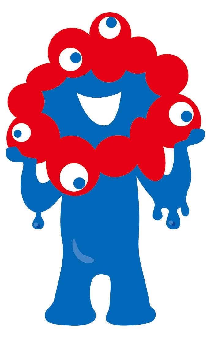 ミャクミャク(提供写真)