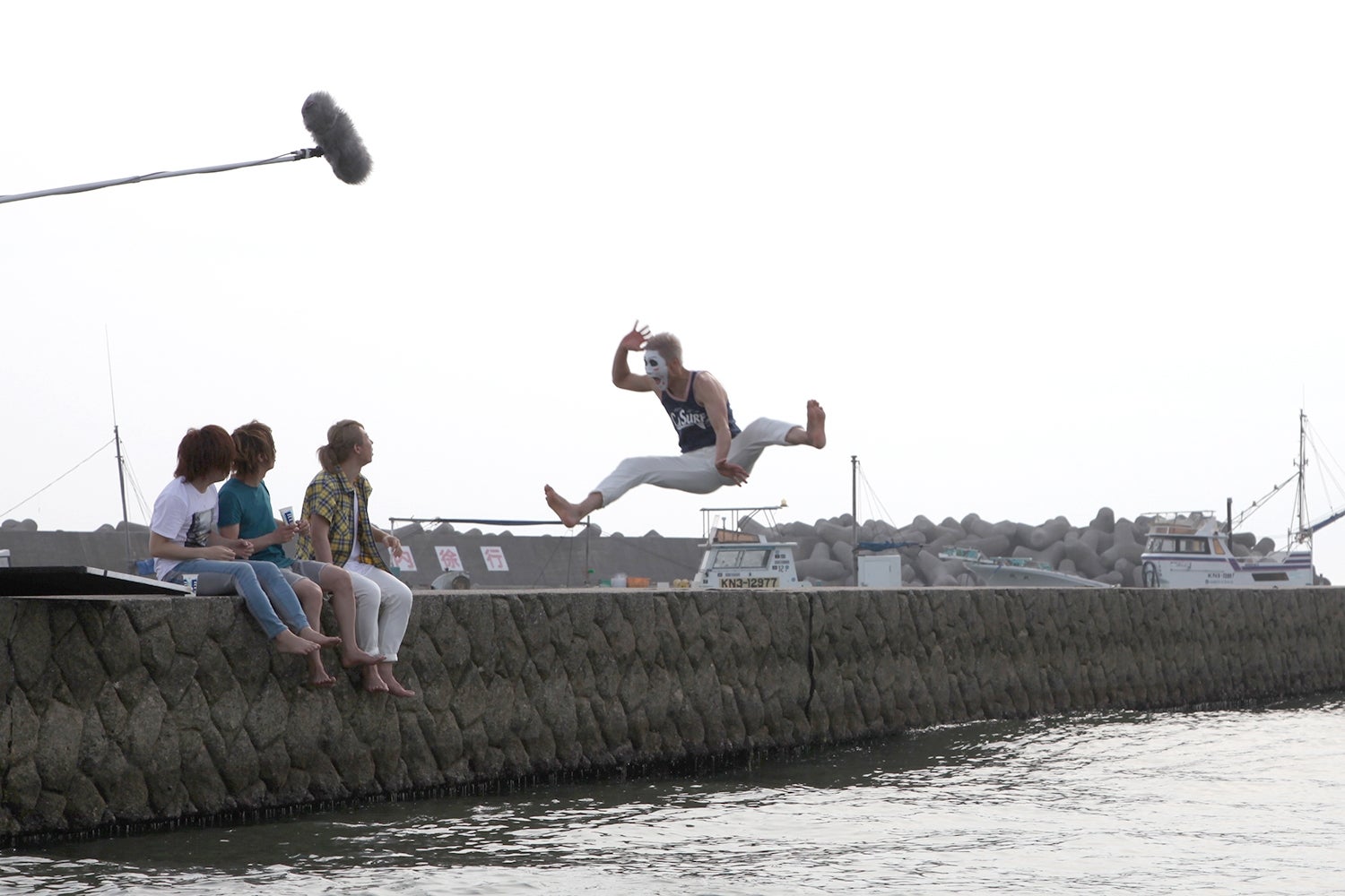 撮影の様子（提供画像）