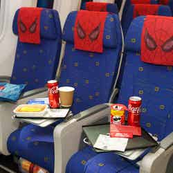 映画「スパイダーマン」スクートとコラボ、羽田路線などで運航 楽曲放送や限定フライトタグなどの特典も
