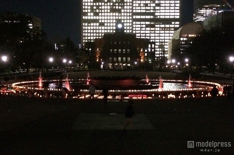 HIBIYA AKARI TERRACE昨年の様子／画像提供：公益財団法人東京都公園協会