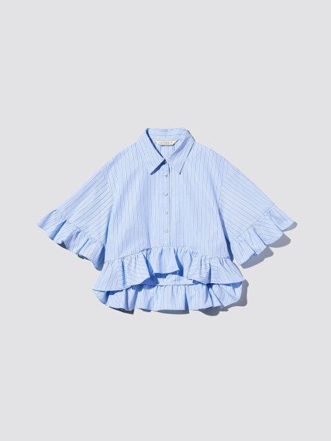 GU ペプラムシャツ GUのペプラムシャツ