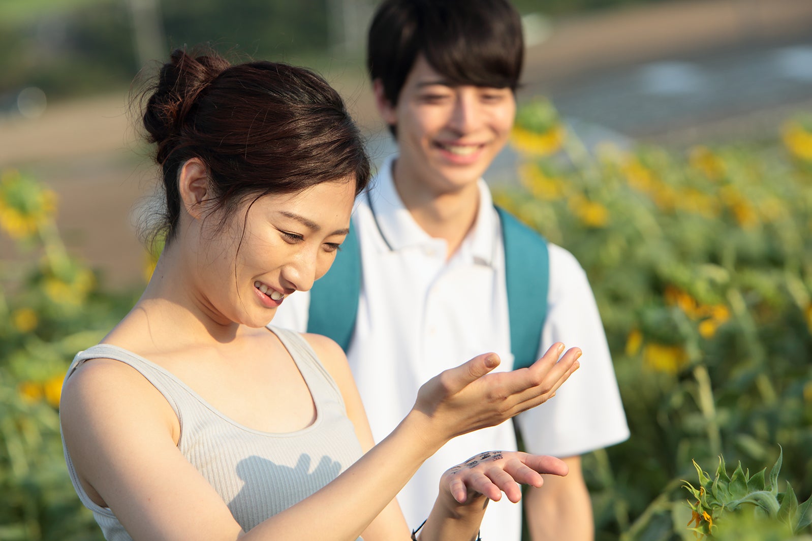 武田梨奈、高杉真宙（C）2018映画「世界でいちばん長い写真」製作委員会