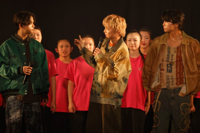 中島颯太、佐藤大樹、瀬口黎弥(C)SDGs推進 TGC しずおか 2024 by TOKYO GIRLS COLLECTION