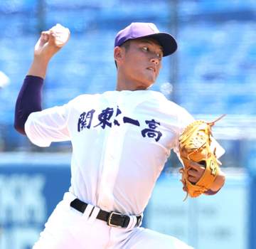関東第一 2年生・高橋が最速150キロで“ノーノー” 夏3連覇へ「兄に優勝を持って帰りたい」 兄は24年準Vの4番