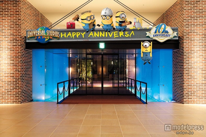 「Happy PORT Birthday！ミニオン スペシャル・デコレーション」／画像提供：ホテル ユニバーサル ポート