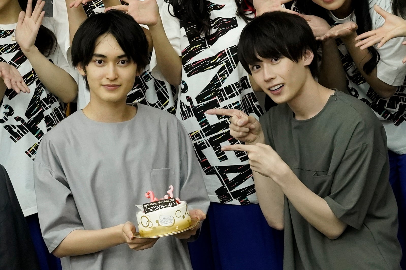 松井健太、織部典成（提供写真）